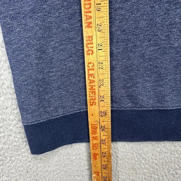 Vineyard Vines Pullover Sweatshirt Mens Medium Blue Green Quarter Zip Sweater